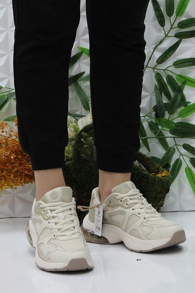 lumberjack Matılda Bej Confortabil Air Talpa Produs Original Pantofi Sport Dama