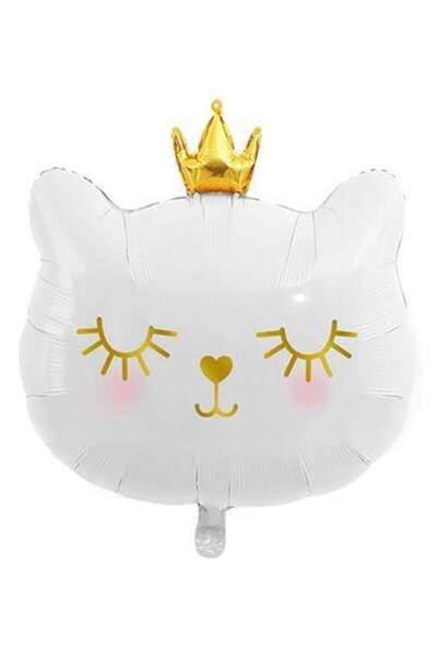 Adana Pasta Malzemeleri 30" CAT WHITE CAT FOIL BALLOON 4691