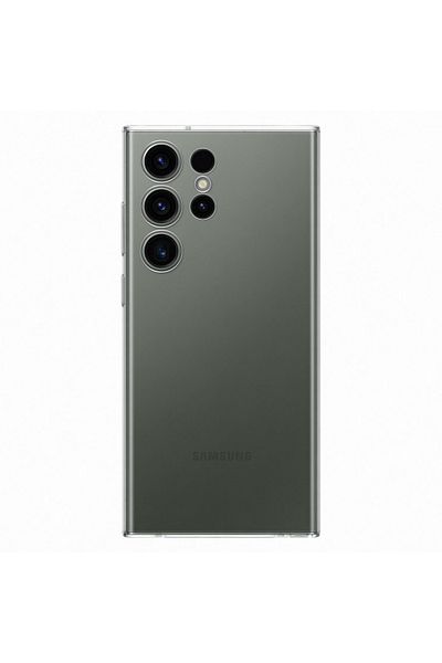 Samsung Galaxy S23 Ultra Silikon Kılıf - Şeffaf