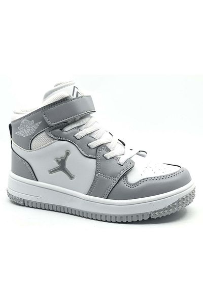KCMN Pantofi sport pentru copii Glaxy Kocamanlar Tall Beijing High Top - BYZ-GREY