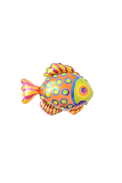 Adana Pasta Malzemeleri 90 X 71 CM RENKLİ BALIK FOLYO BALON S4
