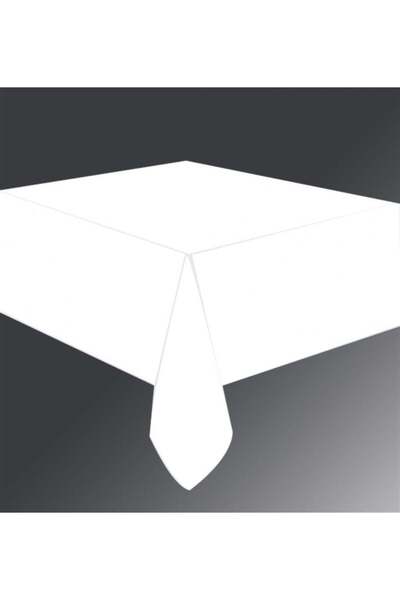 Adana Pasta Malzemeleri Τραπεζομάντηλο Απλό Λευκό 120x180 εκ.