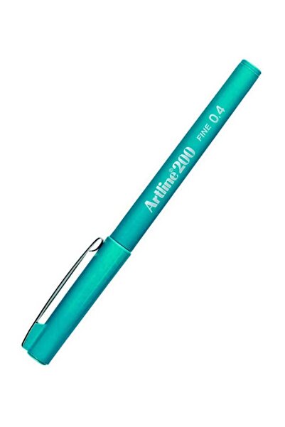 artline قلم كتابة ورسم ذو لباد ناعم 200n مقاس 0.4 مم باللون الفيروزي