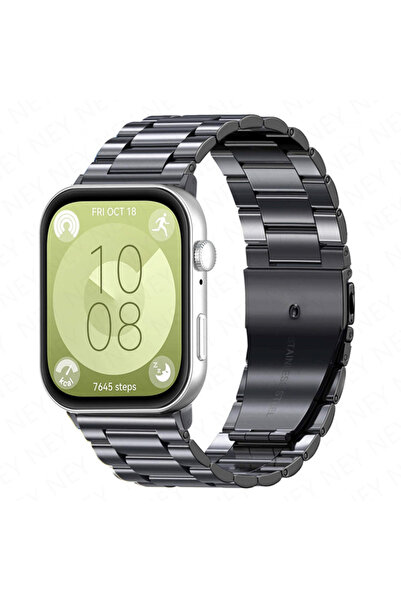 İncisoft Huawei Watch Fit 3 / Fit 4 / Fit 4 Pro Uyumlu Paslanmaz Çelik Metal ...