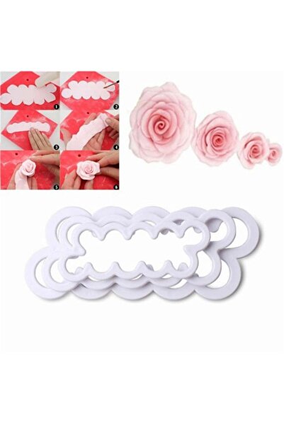 Adana Pasta Malzemeleri Bt-1073 plastic rose making set 3 pieces