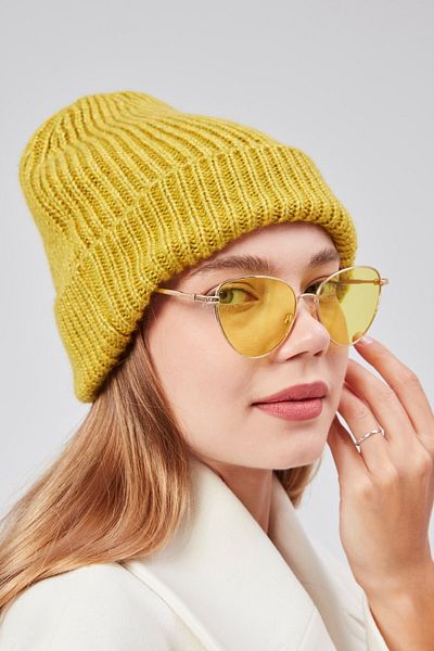 derikem Basic Stylish Standard Luxury Unisex Mohair Beret