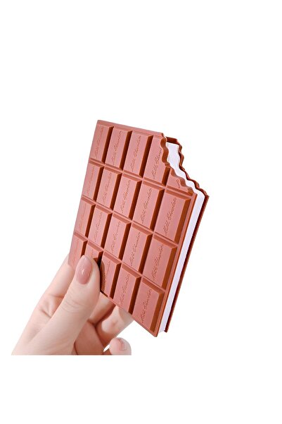 EXENET دفتر ملاحظات برائحة الشوكولاتة: دفتر هدايا بتصميم مخصص مع مظهر لذيذ ور...