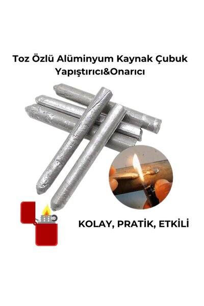 BALCI HEDİYELİK Silikon Içerikli Toz Özlü Alüminyum Kaynak Çubuk Yapıştırıcı ...