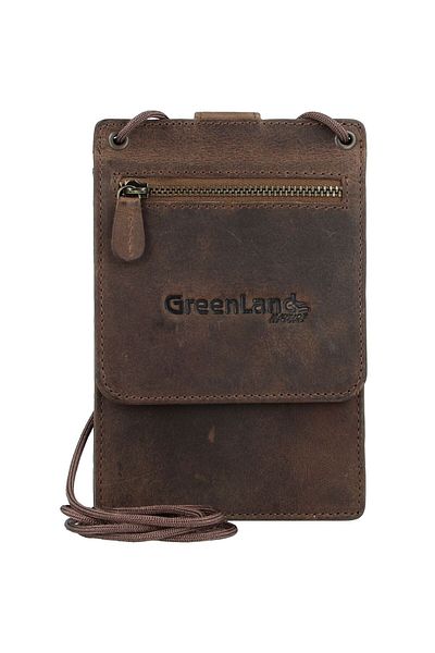 Greenland Nature Čierna Hora Brustbeutel RFID Leder 11 cm
