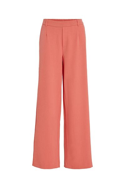 VILA Hose mit weitem Bein High Waist