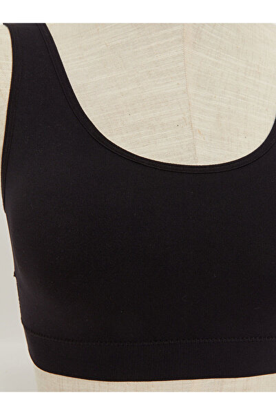 LC Waikiki LCW DREAM Νέο Μαύρο Σουτιέν χωρίς εσώρουχο χωρίς επένδυση Flat Seamless Sports Bra (S4)