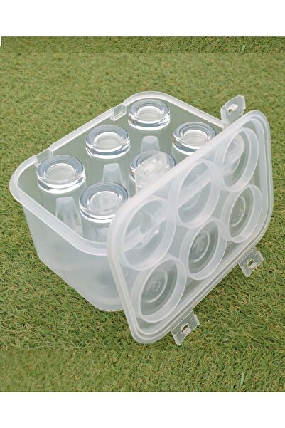 CAMPOUT RAKI BARDAĞI TAŞIMA KUTUSU (Kamp, Karavan, Piknik için)