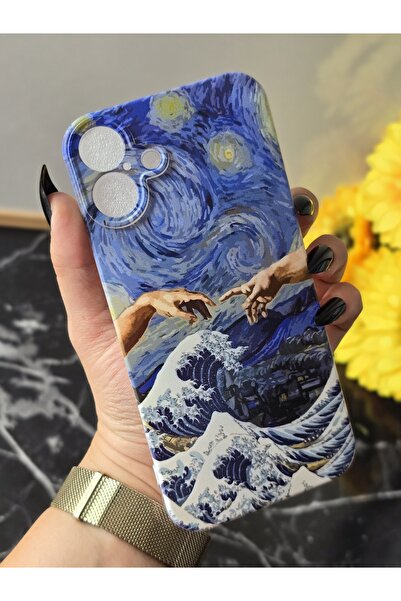 SUPER FRAME Iphone 16 PLUS Uyumlu Baskılı Şeffaf Telefon Kılıfı