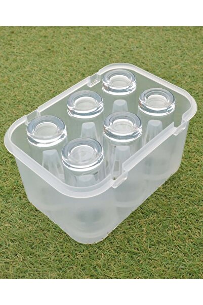 CAMPOUT RAKI BARDAĞI TAŞIMA KUTUSU (Kamp, Karavan, Piknik için)