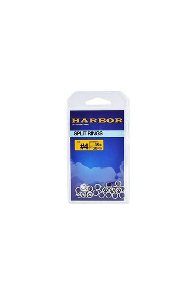 HARBOR 20pcs Split Rings No:4 - Comfortable Cut