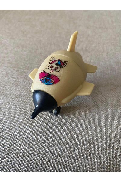 Hasyılmaz Vintage Airplane Type Pencil Sharpener 1 Piece - Groceries Collection Pencil Sharpener 1980s
