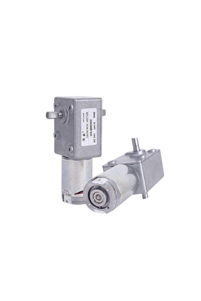 Hasyılmaz WS-5882GW 24V 9rpm Sonsuz Dişli Motor - Redüktörlü Motor