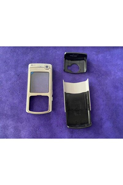 Hasyılmaz Nokia N70 Ön Arka Kapak Gri(Tuşsuz) - N70 Kapak