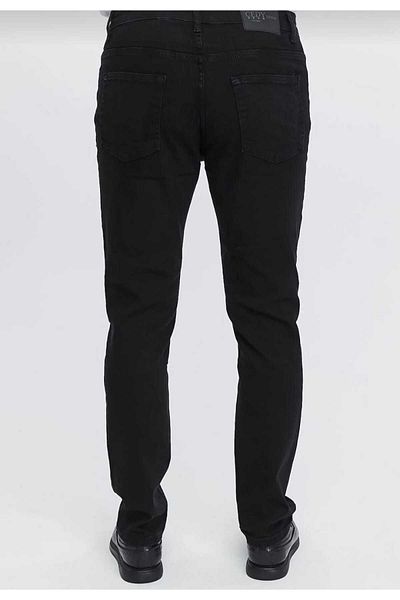 KING SEZAR Men's Black Slim Fit Lycra Stretchy Jeans Men's Jeans