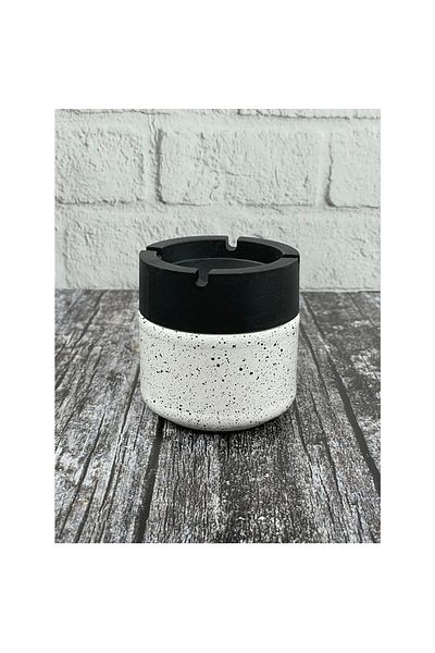 Showparty Glass Unscented Ashtray Glass Jar Ashtray