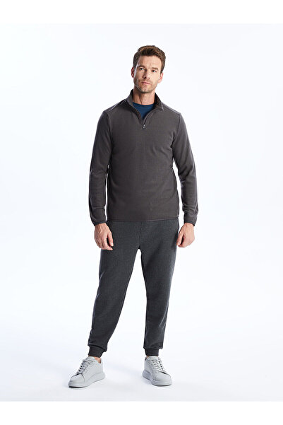 LC Waikiki Lcwk Dik Yaka Uzun Kollu Polar Erkek Sweatshirt