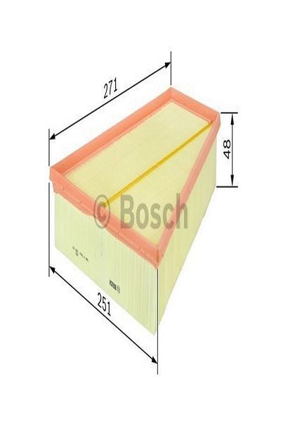 Bosch Air Filter Bmw X 1 Xdrive 28 I 3/2011 - 6/2015 180 (Kw) E 84