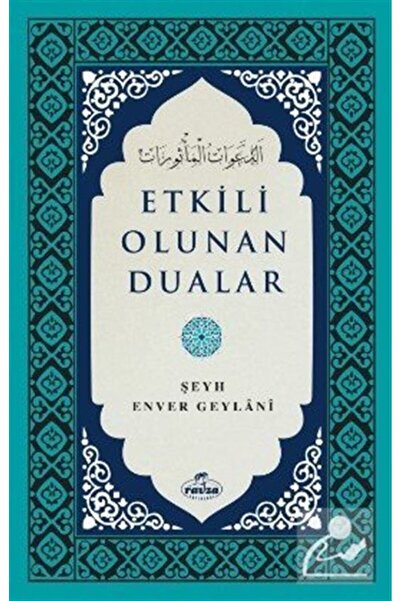 Ravza Yayınları Etkili Olunan Dualar