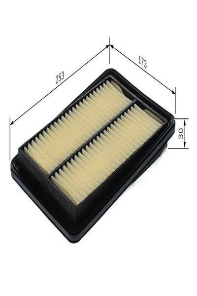 Bosch Air Filter Renault Kadjar 1.6 Dci 130 4X4 6/2015 - 12/2018 96 (Kw) Hl