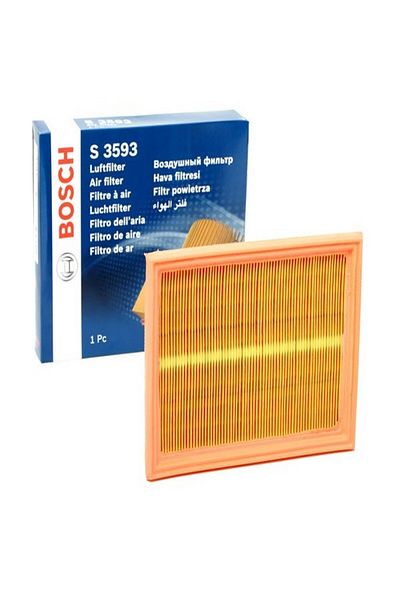 Bosch Air Filter Mazda 2 1.4 2/2003 - 6/2007 59 (Kw) Dy