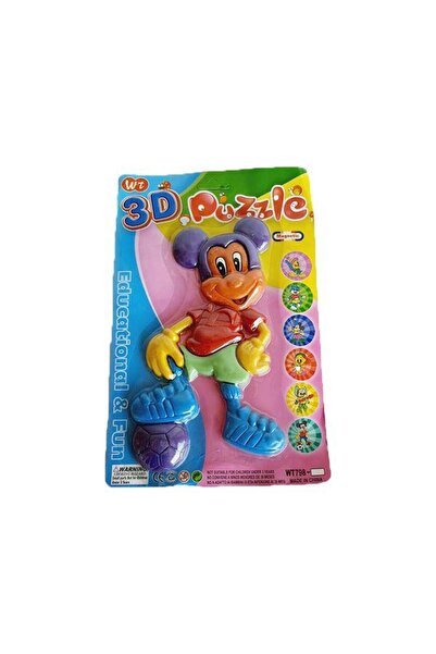 Hasyılmaz 3D Educational Magnet Puzzle 23cm (Mouse)