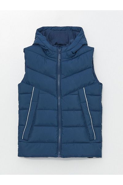 LC Waikiki Lw - Boy's Puffer Vest with Hood