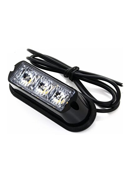 Hasyılmaz ضوء تحذير ستروب للطوارئ LED أحمر 12-24 فولت - سيارة شاحنة 3