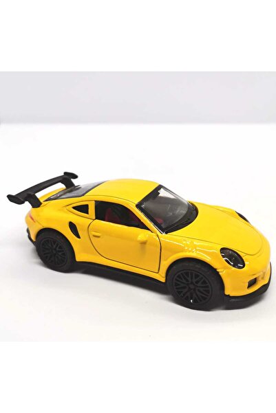 Daily Bazaar لعبة معدنية دييكاست سيارة صفراء سحب قطرة نموذج سيارة بمقياس 1:36