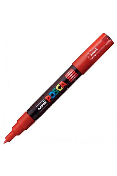 UNİ-BALL 0.7 Red Uni Posca Water Based Poster Marker