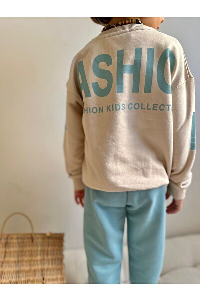 Jolly Kids Set de hanorace cu imprimeu text pentru băieți