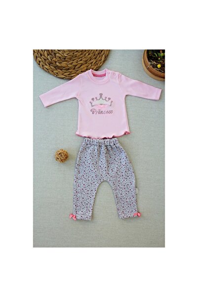 Narnuga MİRAYLİFE 3-6 6-9 9-12 شهرًا قبعة مطرزة بنجوم كاملة وأكمام طويلة طقم ...