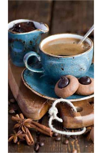 pixartsanat Coffee Cup Pixart Art Diamond Mosaic Painting Diamond Türkiye 40*60