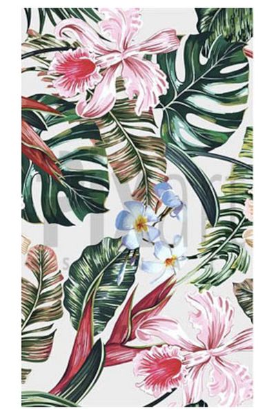 pixartsanat Flower-hawai-pattern 40*60 Diamond Mosaic Painting
