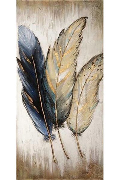 pixartsanat Bird Feathers Pixart Art Diamond Mosaic Painting Diamond Turkey 40*83