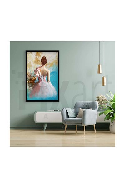 pixartsanat Ballerina Pixart Art Diamond Mosaic Painting Diamond Turkey 33*50