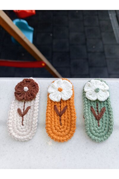 Jolly accesory Toka Anne Ve Çocuk Örgü Çıt Çıt Toka Seti