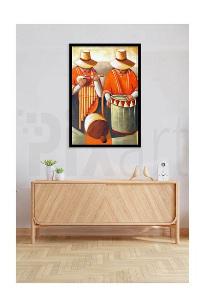 pixartsanat Women Making Music Pixart Art Diamond Mosaic Painting Diamond Türkiye 40*50