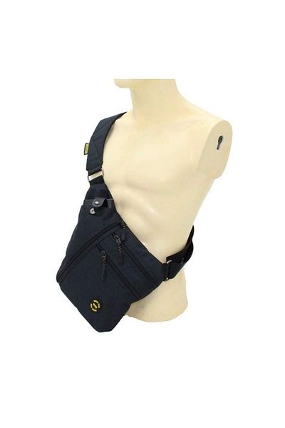 SEVENTEEN Seven Teen Black Color Body Bag Crossbody Bag 4985