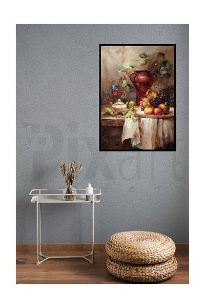 pixartsanat Wine Glass And Fruits Pixart Art Diamond Mosaic Painting Diamond Turkey 41*51