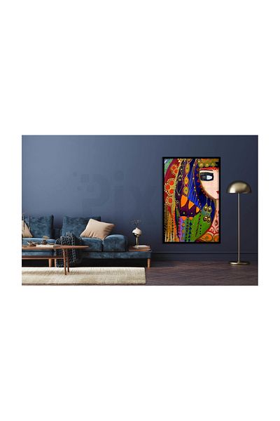pixartsanat Ethnic Women's Pixart Art 41*61