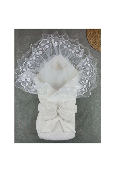 Narnuga بطانية أطفال من ميريلايفي مصنوعة من القطن الناعم ومطرزة بتاج تريلوكس ...