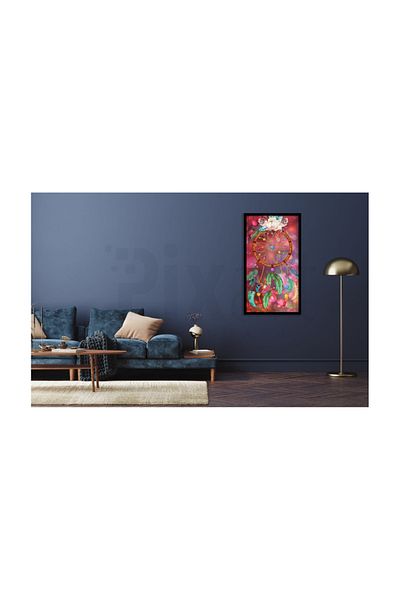 pixartsanat Colorful Circles Pixart Art Diamond Mosaic Painting Diamond Turkey 53*71