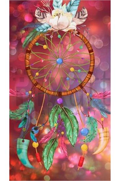 pixartsanat Colorful Circles Pixart Art Diamond Mosaic Painting Diamond Turkey 53*71