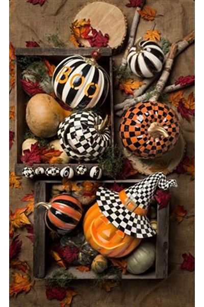 pixartsanat Pumpkins Pixart Art Diamond Mosaic Painting Diamond Turkey 30*51