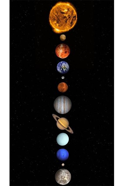 pixartsanat Solar System Planets Pixart Art Diamond Mosaic Painting Diamond Turkey 37*69